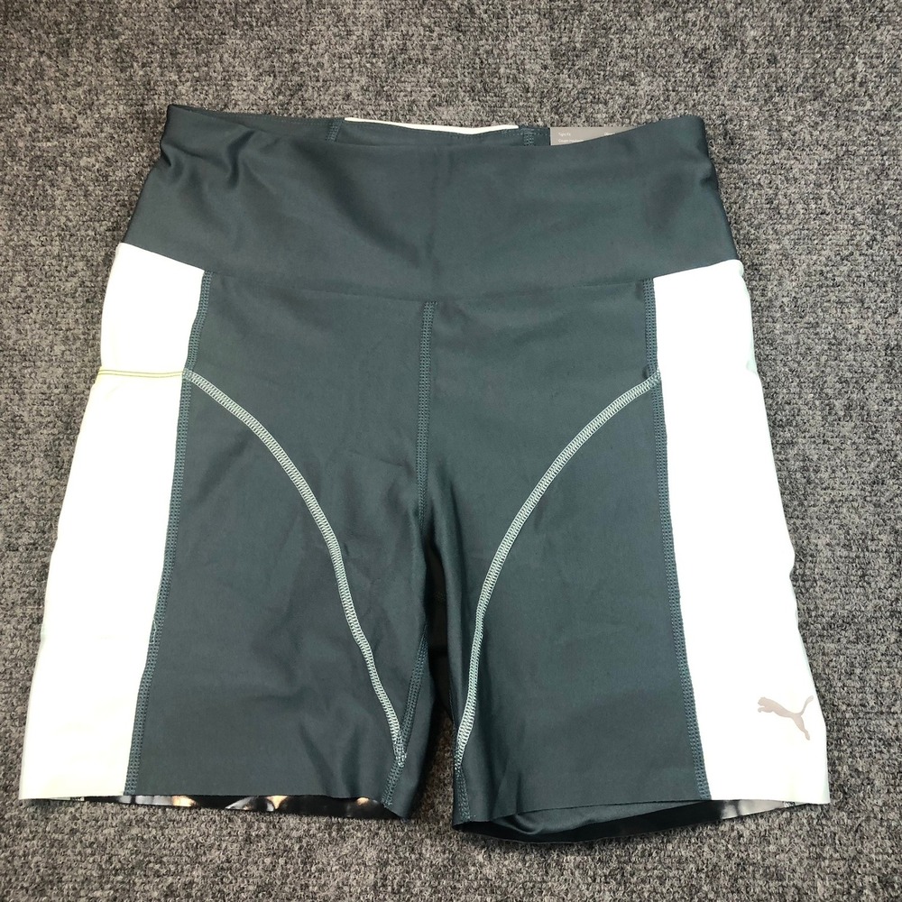 Puma DryCell Training Shorts Medium Black White Running Workout Gym